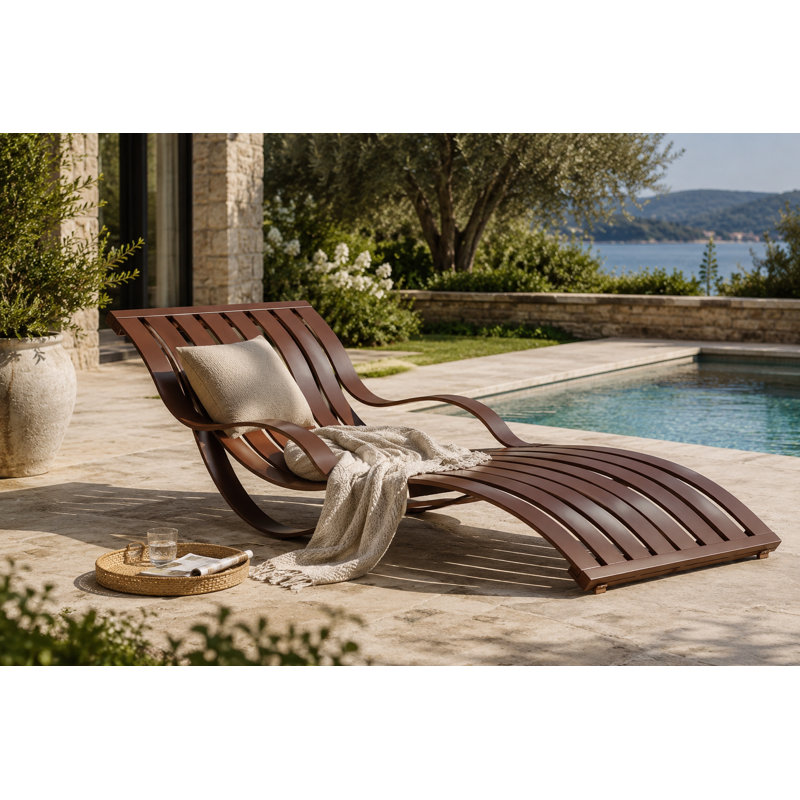 Méridienne simple 79 po Hareton, Espresso