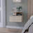 14" Wood One Drawer Floating Nightstand-1315227865