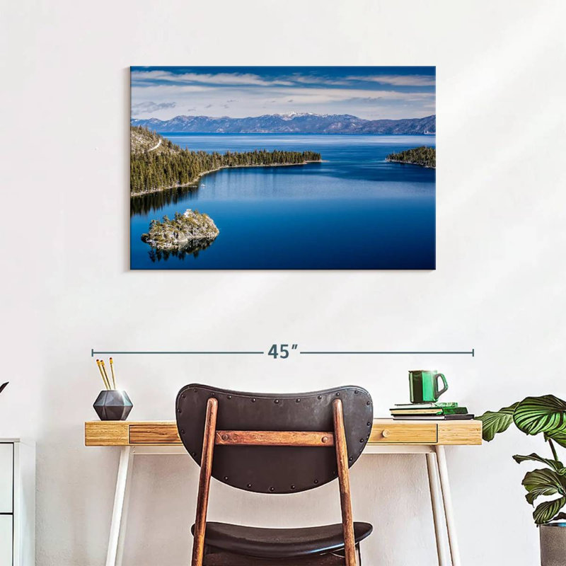 Alvord Majestic Lake Tahoe, H 24 po x l 36 po