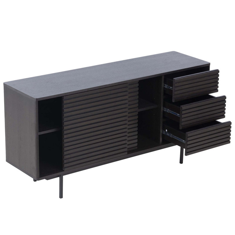 Buffet ou meuble télé Mid-Century