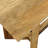 Nina 48 Inch Console Table, Natural Brown Mango Wood Console Table with Open Frame and Trestle Base