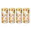 Wild Rose Highball Glass, Set Of 4