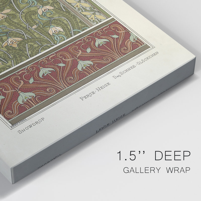 Nouveau Decorative VI - Impression sur toile tendue, H 48 po x l 32 po x P 1 po