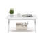 Edgartown Cross Legs Coffee Table with Storage