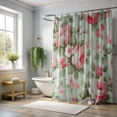 Rideau de douche 1 pièce Cozy Grace