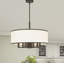 Lustre cylindrique à sept lumières avec abat-jours Berthine-22524454