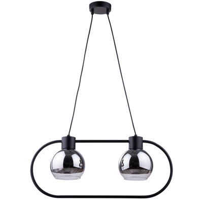 Godwin 2 - Light Black Kitchen Island Pendant