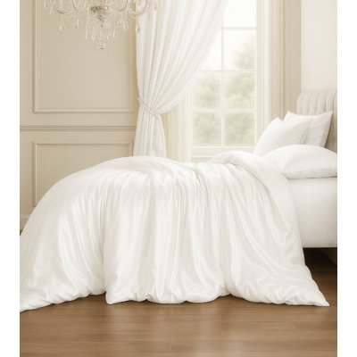 Silk No Pattern Duvet Cover