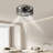 Hallas 18'' Flush Mount Ceiling Fan with Light Kit