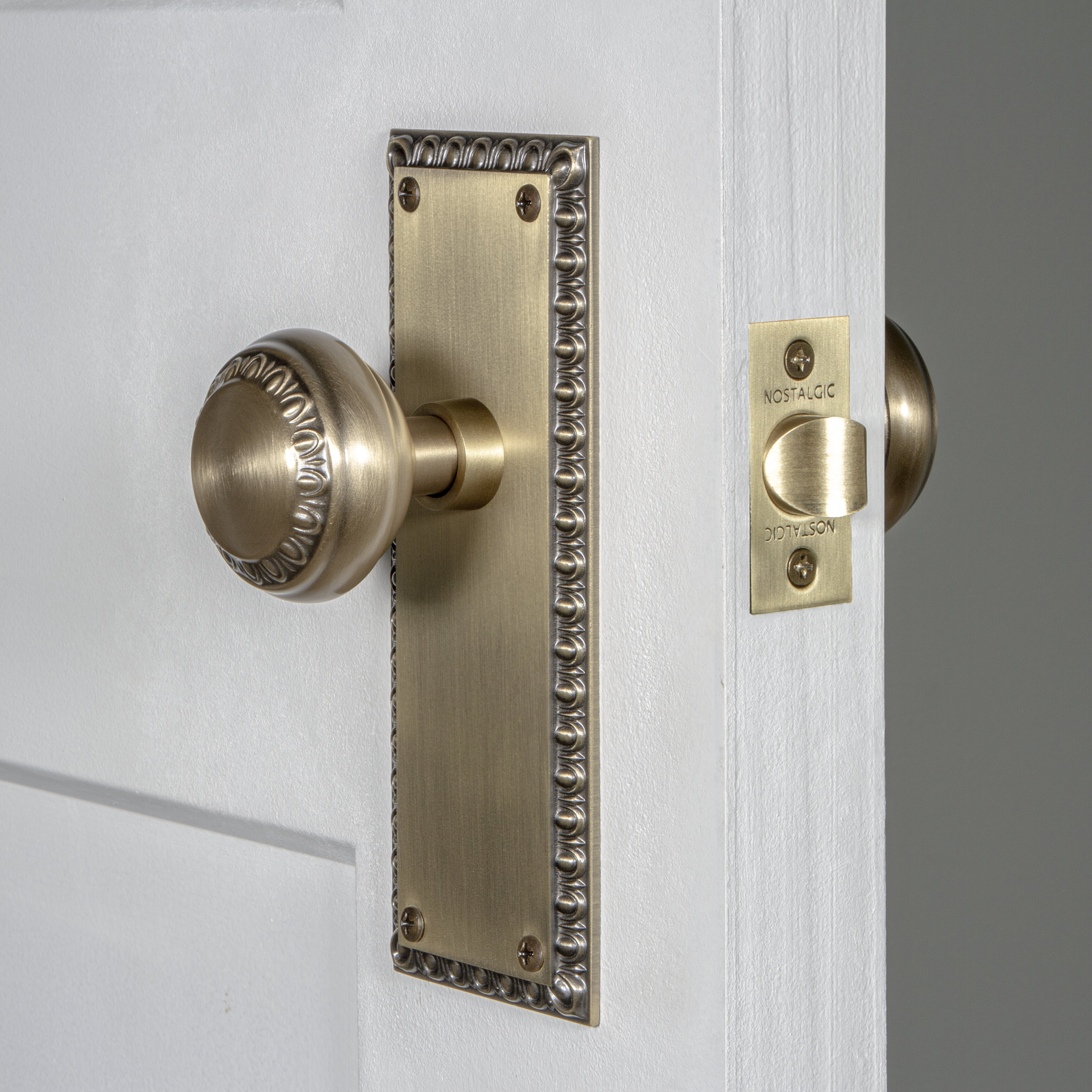 Nostalgic Warehouse Neoclassical Plate Single Dummy with Neoclassical Knob