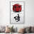 Samurai Katana With Tori Gate by Cornel Vlad - Print on Canvas-457132428-457132427