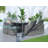 8 - Person Wicker Patio Dining Set with Square Table , Cushions Included-93913455-93913451