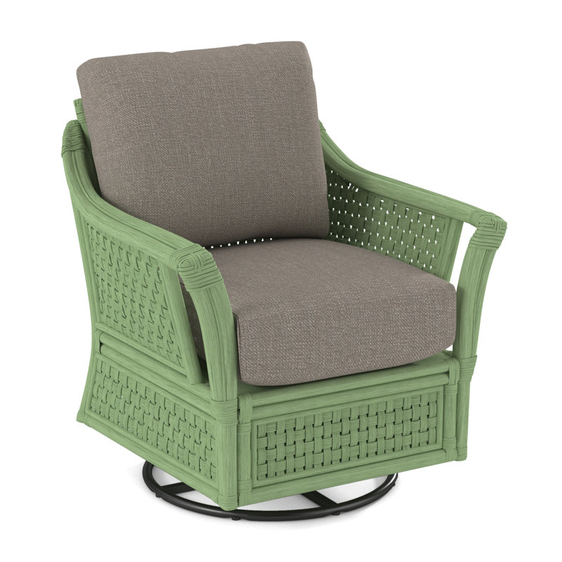 Fauteuil pivotant large de 32 po Boca, Performance de Crypton en pierre; 0884-83, Céleri