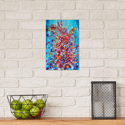 A Dance Between Time And Space by Kristen Pobatschnig - Wrapped Canvas Painting