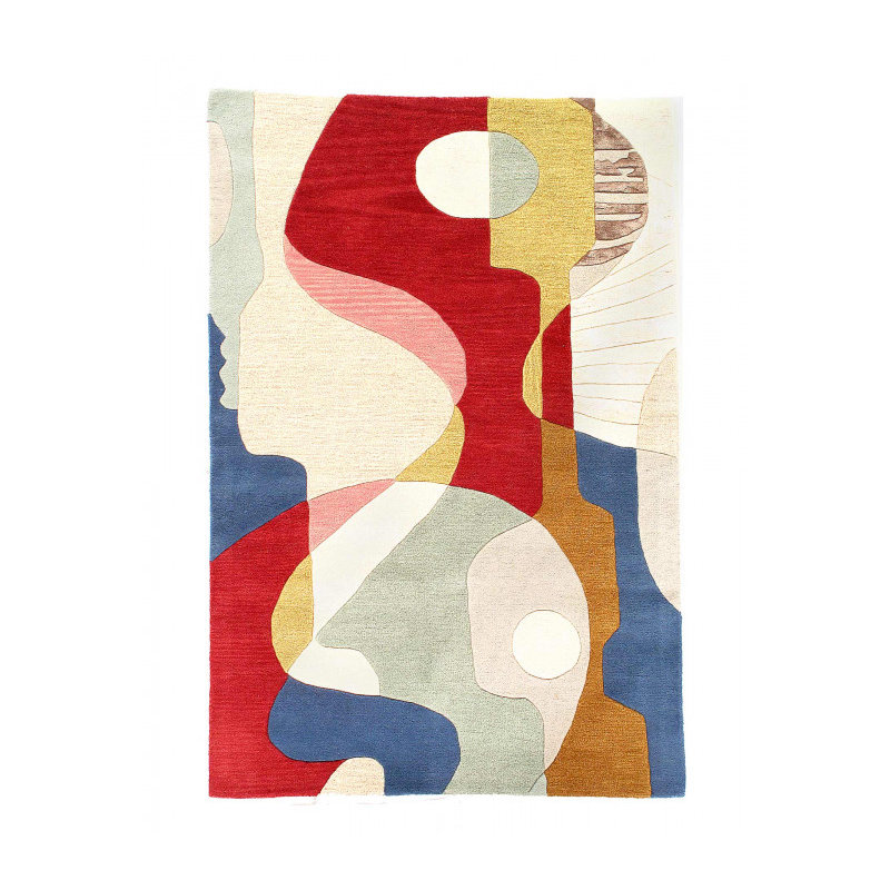 Ishar Hand Knotted Wool Area Rug