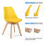 Chaise d'appoint rembourrée Pascal-1111361222
