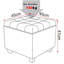Ethelee 45cm Wide Tufted Square Solid Colour Ottoman with Storage-1724491350