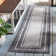 Tapis gris clair / noir Hance
