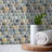 Florida 12" x 12" Natural Stone Linear Pebble Mosaic Wall Tile-93373845