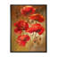 Red Blossoming Poppies IV - peinture sur toile-59842535-59842534