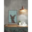 «Brown Hippie Deer II» par Marmont Hill - impression sur toile tendue-32660155-33702688