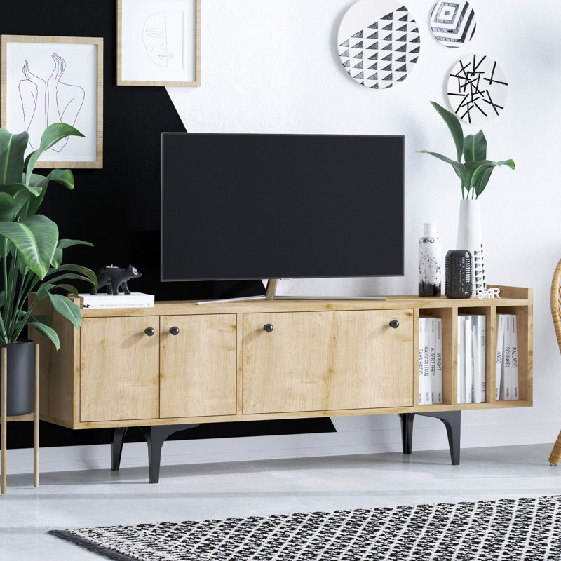 Gylfi Unfinished TV Stand for TVs up to 65"