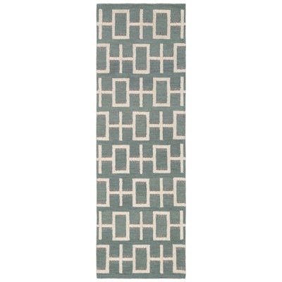 Tapis rectangulaire en laine Elsey