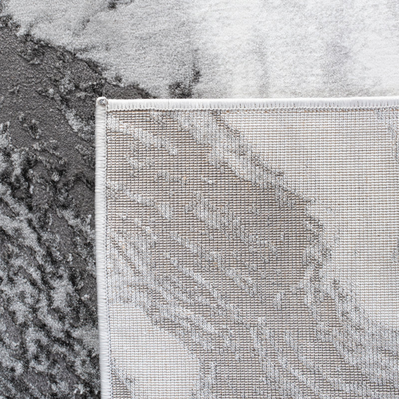 Manfred Performance Abstract Rug, Square 6'7"