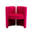 Chaise d'appoint en velours Dal-753388295