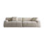 Coussin modulaire 100% polyester crème-885406522-885406520