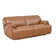 Manhattan 83" Wide Faux Leather Dual Power Recliner Sofa with Power Adjustable Headrest