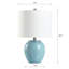 Lampe de table 21 po grésille Leyden