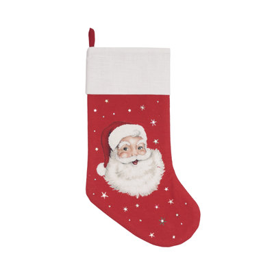 Chaussette de Noël père Noël