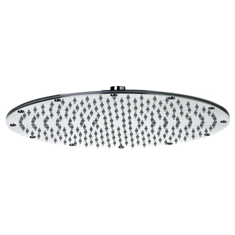 Rain Fixed Shower Head 2.5 GPM GPM with Self-Cleaning