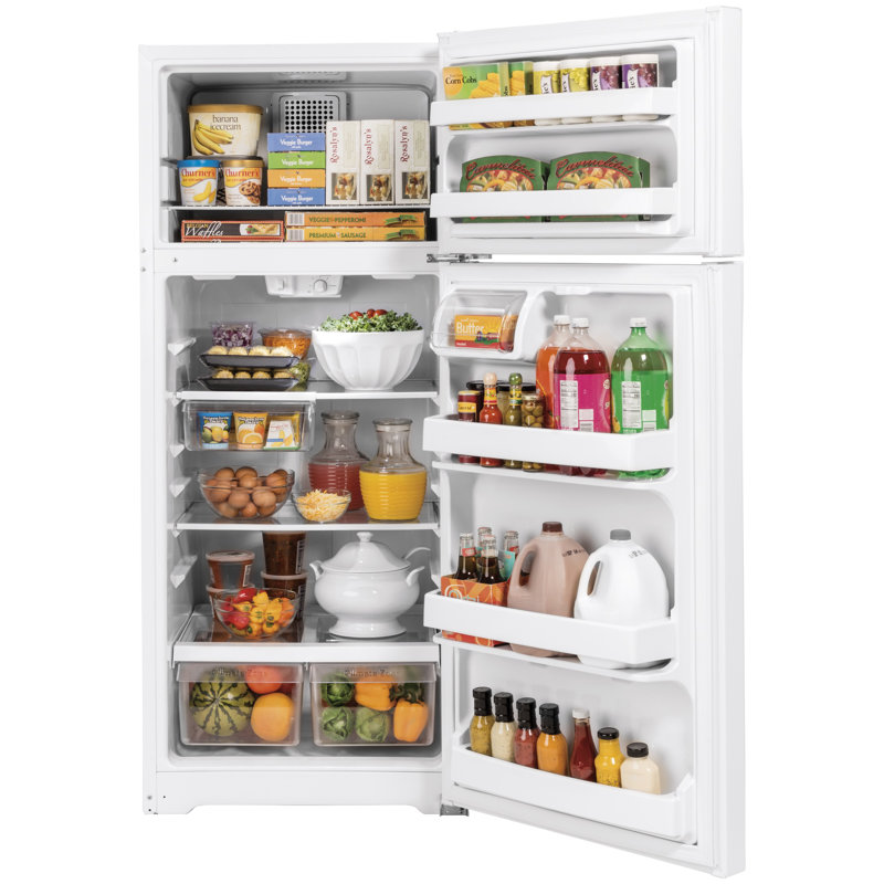 28" Top Freezer 17.5 cu. ft. Refrigerator , White