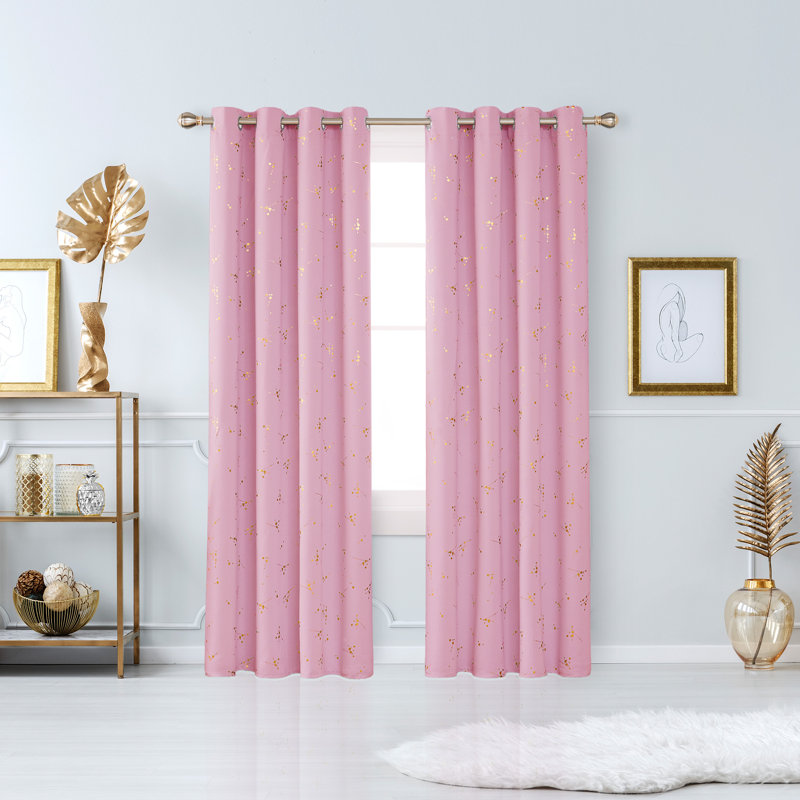 Bertie Room Darkening Thermal Curtains, Width 168 x Drop 229 cm, Taupe