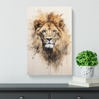 Lion Gestural No.3 - Print