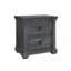 Table de chevet grise-1318217515