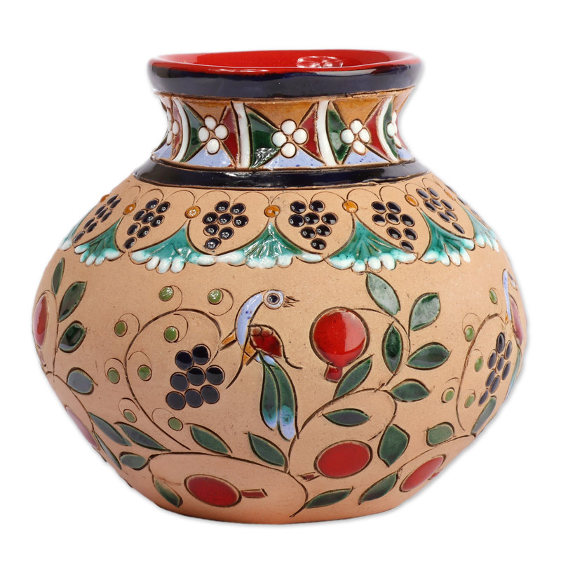  Handmade Royal Omens Ceramic Mini Vase