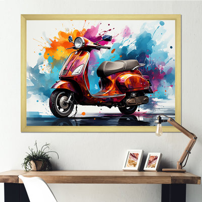" Graffiti Scooter Delight II "