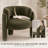 Rosanno Velvet Upholstered Dining Armchair-1778148401