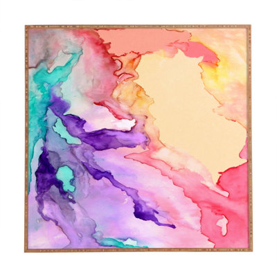 "color my world" par rosie brown, impression encadrée