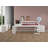 Hagen Twin Wood Platform Loft Bed with Bookcase by Sunside Sails-355359400