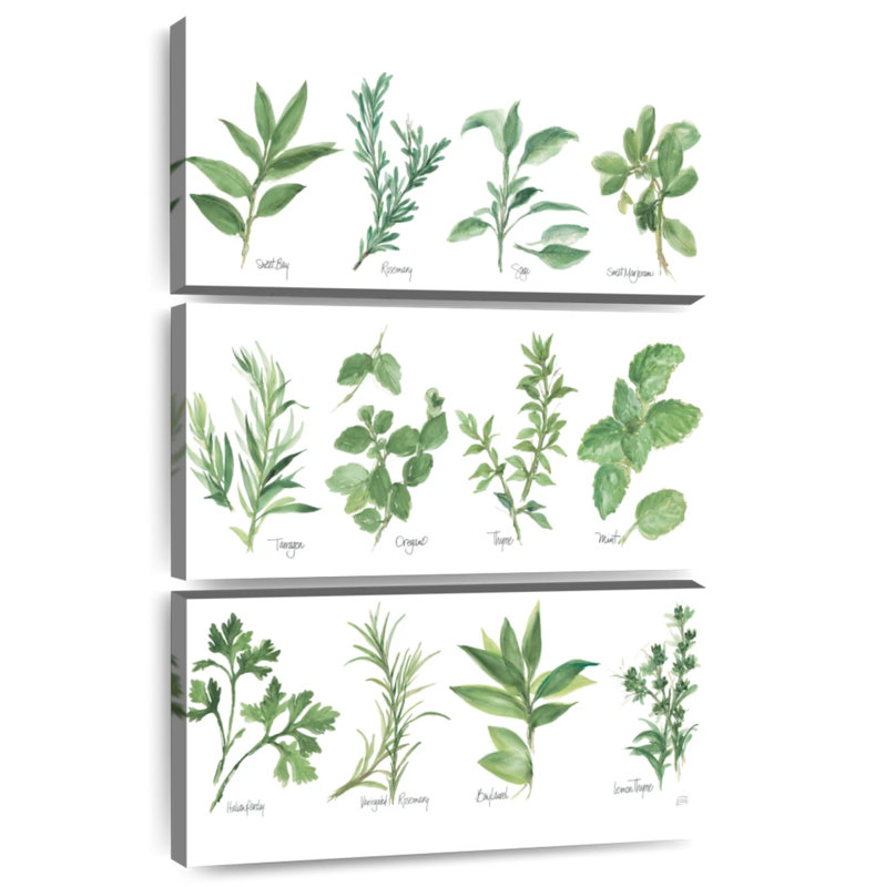Tableau Harnek Herb, H 45 po x l 28 po
