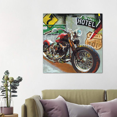 Highway 101 by Ray Foster - Wrapped Canvas Print
