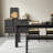 Simple Retro Black Accent Cabinet