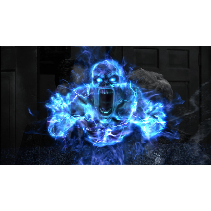 AtmosFX Phantasms Halloween Digital Decoration on USB + 48" x 72" Large Holographic screen