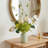 Elegant Green Artificial Bouquet—Hydrangea