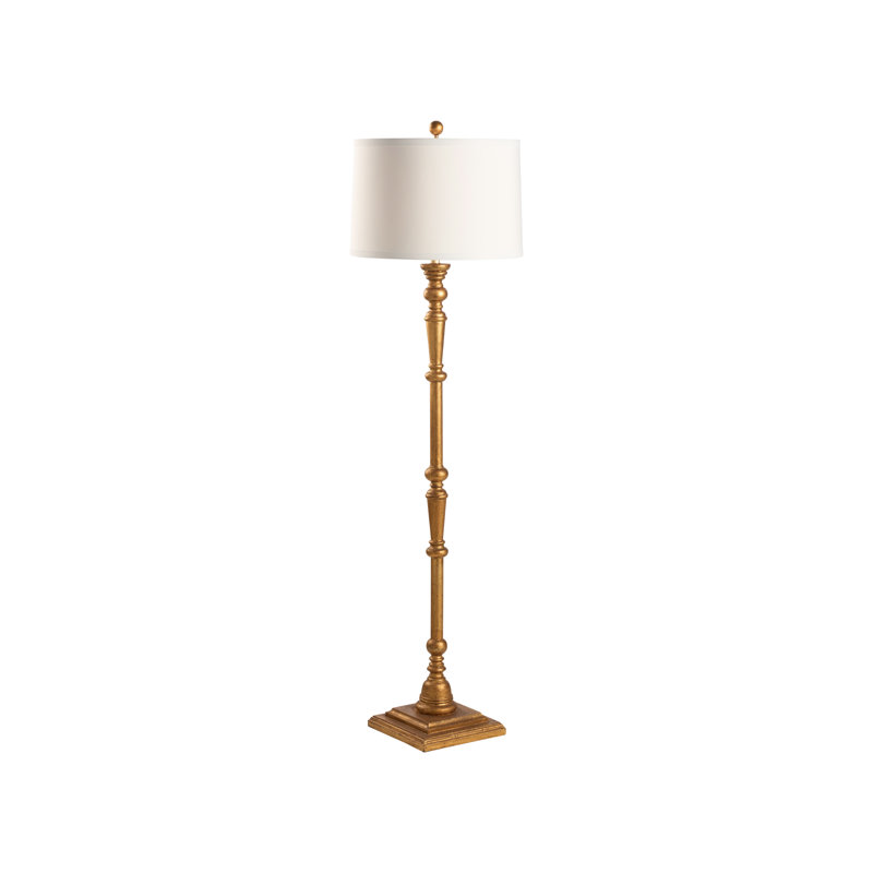 Beatrice Floor Lamp - Aged Gold