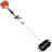 snow sweeper GASOLINE POWERED BROOM SWEEPER, 52CC 2 STROKE, BROOM BRUSH 24x9" EPA